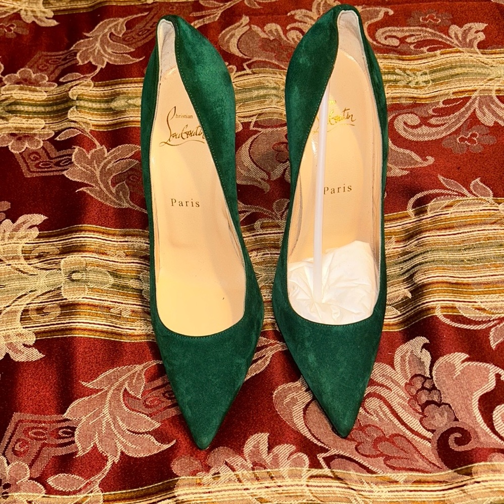 DECOLTISH 100 CHRISTIAN LOUBOUTIN VEAU VELOURS